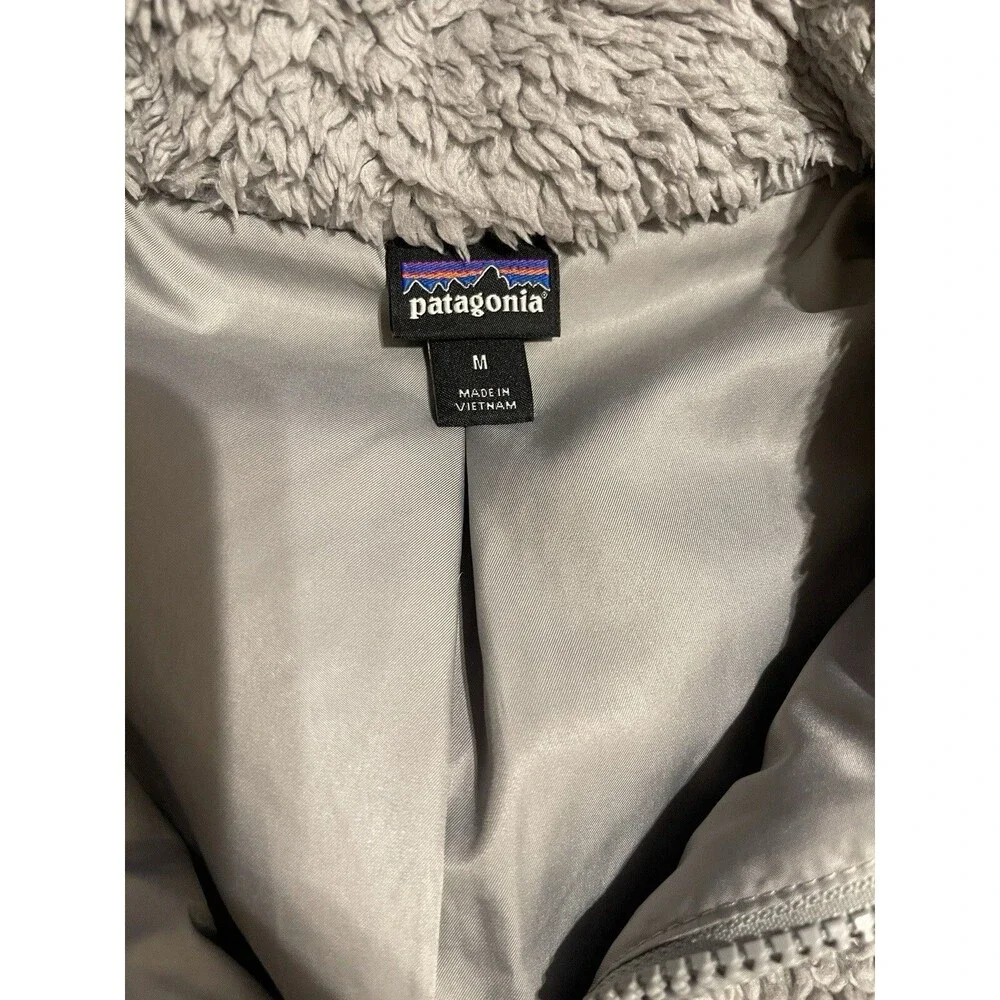 Patagonia Los Gatos Vest Womens Medium Gray Zip Up Pockets Outdoors Branded